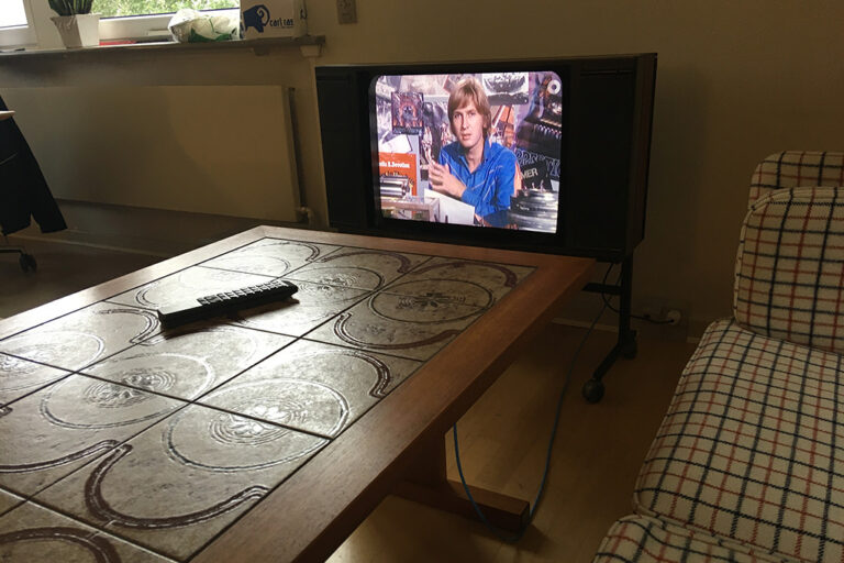 Maskinmesterbolig foran REGAN Vest bunker