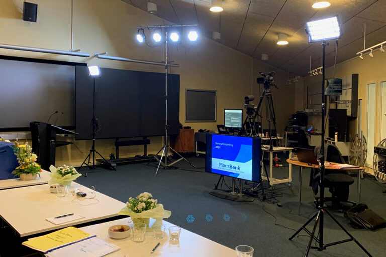 Livestreaming af Møns Bank generalforsamling